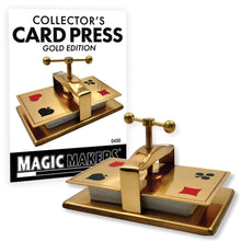 Load image into Gallery viewer, Collector's Card Press Gold Plated - Limited Edition