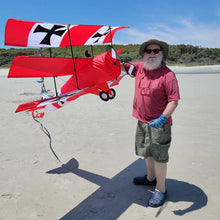 Load image into Gallery viewer, 65 Inch 3-D Giant Red Baron Triplane