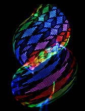 Load image into Gallery viewer, Ready to Ship Atomic V LED Hoops