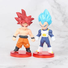 Load image into Gallery viewer, 16 Pcs Set Dragon Ball Super Son Goku Gohan Vegeta Broly Piccolo Majin Buu Action Anime Figurine Mini Figures