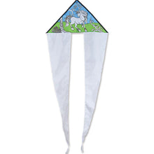 Load image into Gallery viewer, 24.5 Inch Coloring Flo Tail Delta kites