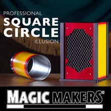 Load image into Gallery viewer, Square Circle Illusion