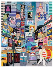 Load image into Gallery viewer, 50 Must-See Musicals Bucket List 1000 Piece Jigsaw Puzzle Ridley
