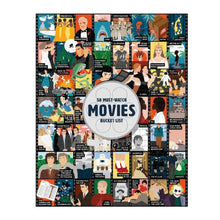 Load image into Gallery viewer, 50 Must-Watch Movies Bucket List 1000 Piece Jigsaw Puzzle Ridley