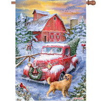 Load image into Gallery viewer, Winder Red Truck 12 and 28 inch flags