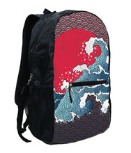 Load image into Gallery viewer, 24 LITER Summit GoPak Japanese Waves Folding Lightweight Backpack