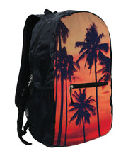 Load image into Gallery viewer, 24 LITER Summit GoPak Sunset Palms Folding Lightweight Backpack