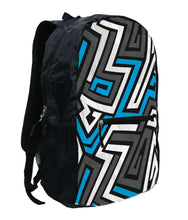 Load image into Gallery viewer, 24 LITER Summit GoPak Blue Maze Folding Lightweight Backpack