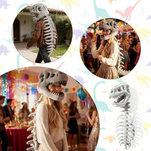 Load image into Gallery viewer, 80 CENTIMETER LONG DINOSAUR SKELETON PLUSH COSTUME