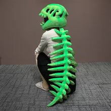 Load image into Gallery viewer, 80 CENTIMETER LONG DINOSAUR SKELETON PLUSH COSTUME
