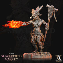 Load image into Gallery viewer, 3D Printed Archvillain Games Agama Ajkin Agama Shattered Valley 28 32mm D&D