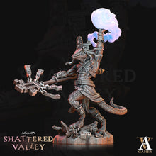 Load image into Gallery viewer, 3D Printed Archvillain Games Agama Ajkin Agama Shattered Valley 28 32mm D&D