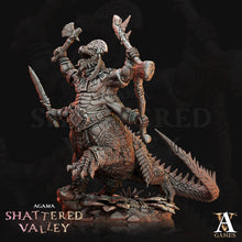 Load image into Gallery viewer, 3D Printed Archvillain Games Agama Shattered Valley - Agama Telcoans 28mm 32mm D&D