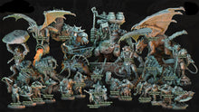 Load image into Gallery viewer, Collection of detailed miniatures with descriptive labels on a black background.