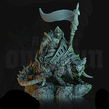 Load image into Gallery viewer, 3D Printed Archvillain Games Affliction Overrun - Dire Rat Riders 28mm 32mm D&D
