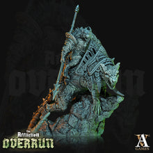 Load image into Gallery viewer, 3D Printed Archvillain Games Affliction Overrun - Dire Rat Riders 28mm 32mm D&D