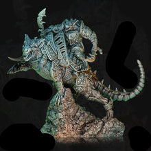 Load image into Gallery viewer, 3D Printed Archvillain Games Affliction Overrun - Dire Rat Riders 28mm 32mm D&D