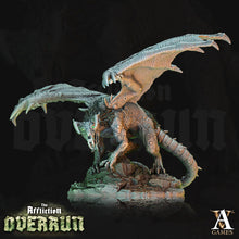 Load image into Gallery viewer, 3D Printed Archvillain Games Affliction Overrun - Srelk Rat Dragon 28mm 32mm D&D