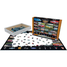 Load image into Gallery viewer, American Cars of the 1960s 1000 Piece Jigsaw Puzzle Eurographics