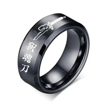 Load image into Gallery viewer, Anime Ring Toji Fushiguro Cosplay Unisex Stainless Steel Ring Jewelry Accessories