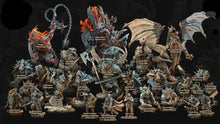 Load image into Gallery viewer, 3D Printed Archvillain Games Akata Bust Howling Horde 28 32mm D&D