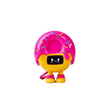 Load image into Gallery viewer, Beep Boop Mochi STEM Digital Pet Toy figure with a pink donut-shaped head on a white background