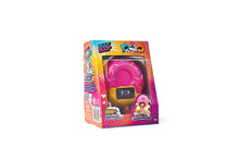Load image into Gallery viewer, Beep Boop Mochi STEM Digital Pet Toy with packaging featuring a pink donut design on a white background