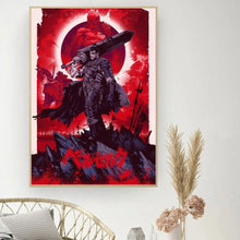 Load image into Gallery viewer, Berserk Posters, Anime Poster DIY Vintage Movie Poster Wall Art