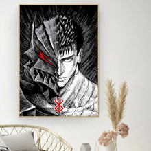 Load image into Gallery viewer, Berserk Posters, Anime Poster DIY Vintage Movie Poster Wall Art