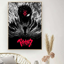 Load image into Gallery viewer, Berserk Posters, Anime Poster DIY Vintage Movie Poster Wall Art