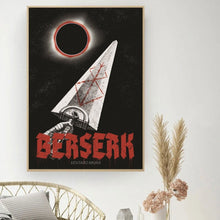 Load image into Gallery viewer, Berserk Posters, Anime Poster DIY Vintage Movie Poster Wall Art