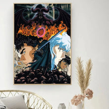 Load image into Gallery viewer, Berserk Posters, Anime Poster DIY Vintage Movie Poster Wall Art
