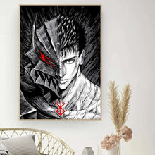 Load image into Gallery viewer, Berserk Posters, Anime Poster DIY Vintage Movie Poster Wall Art