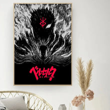 Load image into Gallery viewer, Berserk Posters, Anime Poster DIY Vintage Movie Poster Wall Art