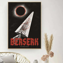 Load image into Gallery viewer, Berserk Posters, Anime Poster DIY Vintage Movie Poster Wall Art