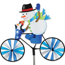 Load image into Gallery viewer, Bike Spinner - Snowman 20 & 30 INCH