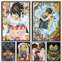 Load image into Gallery viewer, Death Note Anime Poster Prints Wall Art, Painting Bedroom Living Room Wall Bar Restaurant Decor