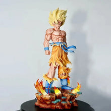 Load image into Gallery viewer, Dragon Ball Z Super Saiyan Son Goku Figure LED SSJ Action Figurines Collection 34 CM