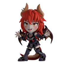 Load image into Gallery viewer, Dragon Zentreya VTuber figurine Front View with red hair and horns on a white background
