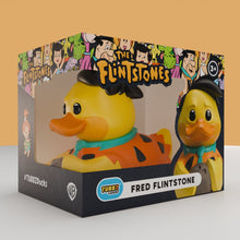 Load image into Gallery viewer, The Flintstones: Fred Flintstone TUBBZ duck (Boxed Edition)