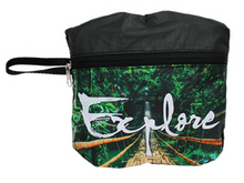 Load image into Gallery viewer, 24 LITER Summit GoPak Purple Maze Folding Lightweight Backpack