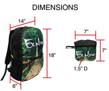 Load image into Gallery viewer, 24 LITER Summit GoPak Purple Maze Folding Lightweight Backpack