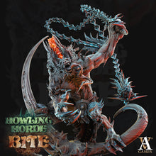 Load image into Gallery viewer, 3D Printed Archvillain Games Akata Howling Horde 28 32mm D&D