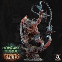 Load image into Gallery viewer, 3D Printed Archvillain Games Akata Howling Horde 28 32mm D&D