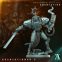 Load image into Gallery viewer, 3D Printed Archvillain Games Absolutioner Hallowed Sisters Absolution 28 32mm D&D