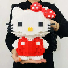 Load image into Gallery viewer, Hello Kitty My Melody Sanrio Anime Cartoon Kawaii Cute Building Blocks Assembling Toys Puzzles