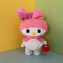 Load image into Gallery viewer, Hello Kitty My Melody Sanrio Anime Cartoon Kawaii Cute Building Blocks Assembling Toys Puzzles