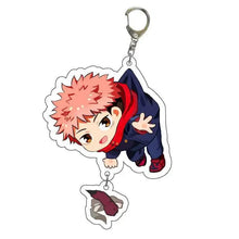 Load image into Gallery viewer, Jujutsu Kaisen Acrylic Keychain Gojo Itadori Megumi Sukuna Anime Key Chains Accessories Gift