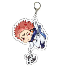 Load image into Gallery viewer, Jujutsu Kaisen Acrylic Keychain Gojo Itadori Megumi Sukuna Anime Key Chains Accessories Gift