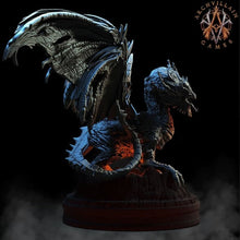 Load image into Gallery viewer, 3D Printed Archvillain Games - Lava Dragon 28mm 32mm D&D